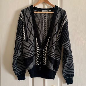 J. Todd Patterned Cardigan